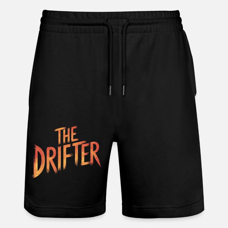 DER DRIFTER - Stanley/Stella Unisex Bio Joggingshorts Trainer  - Schwarz