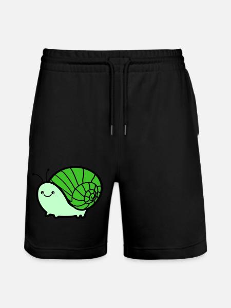 Escargot 02 - Short de jogging bio TRAINER Stanley/Stella unisexe - noir