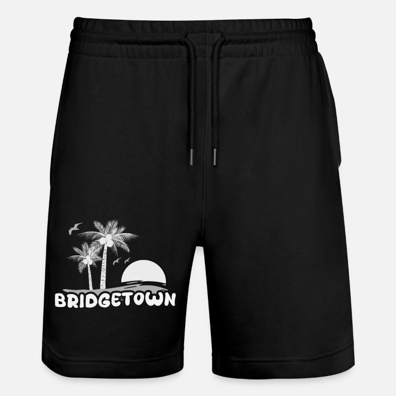 Bridgetown - Short de jogging bio TRAINER Stanley/Stella unisexe - noir