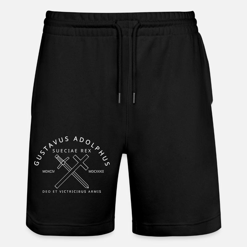 Gustave-Adolphe - Short de jogging bio TRAINER Stanley/Stella unisexe - noir