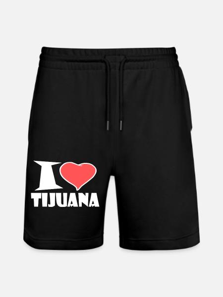 J'aime tijuana - Short de jogging bio TRAINER Stanley/Stella unisexe - noir