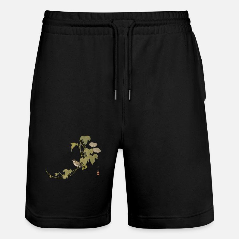Impression japonaise - Short de jogging bio TRAINER Stanley/Stella unisexe - noir