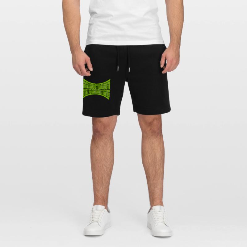 Binär Code Programm Sprache Stanley/Stella Unisex Bio Joggingshorts Trainer 