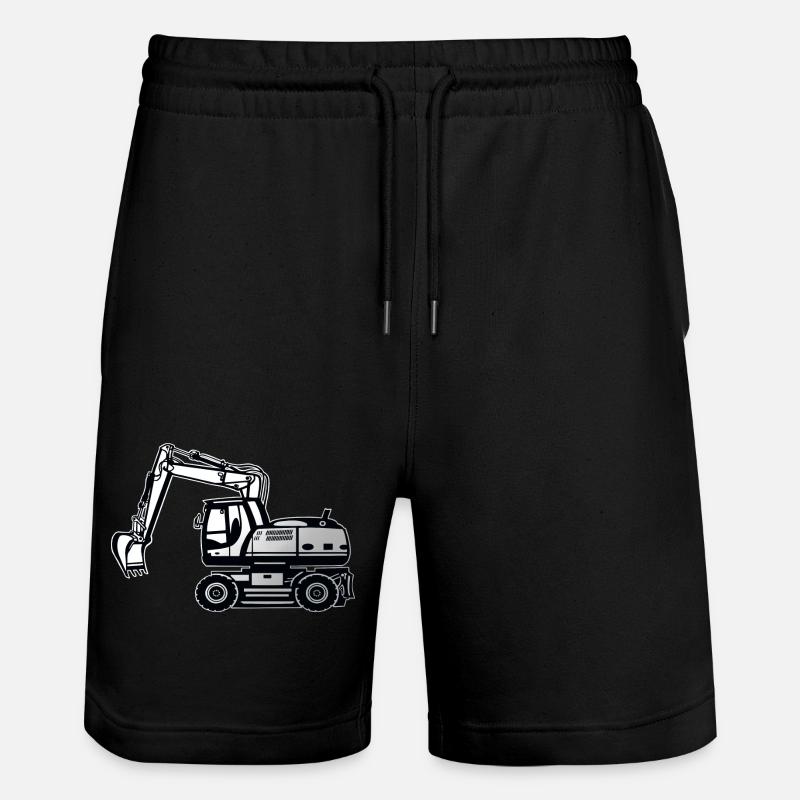 Bagger - Stanley/Stella Unisex Bio Joggingshorts Trainer  - Schwarz