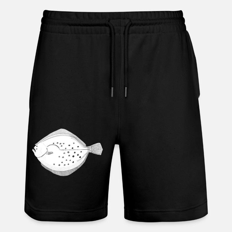 Brillance des poissons plats - Short de jogging bio TRAINER Stanley/Stella unisexe - noir