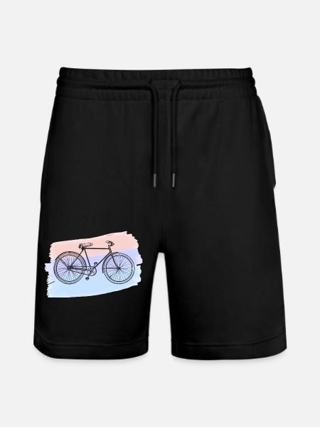 Bicyclette - Short de jogging bio TRAINER Stanley/Stella unisexe - noir