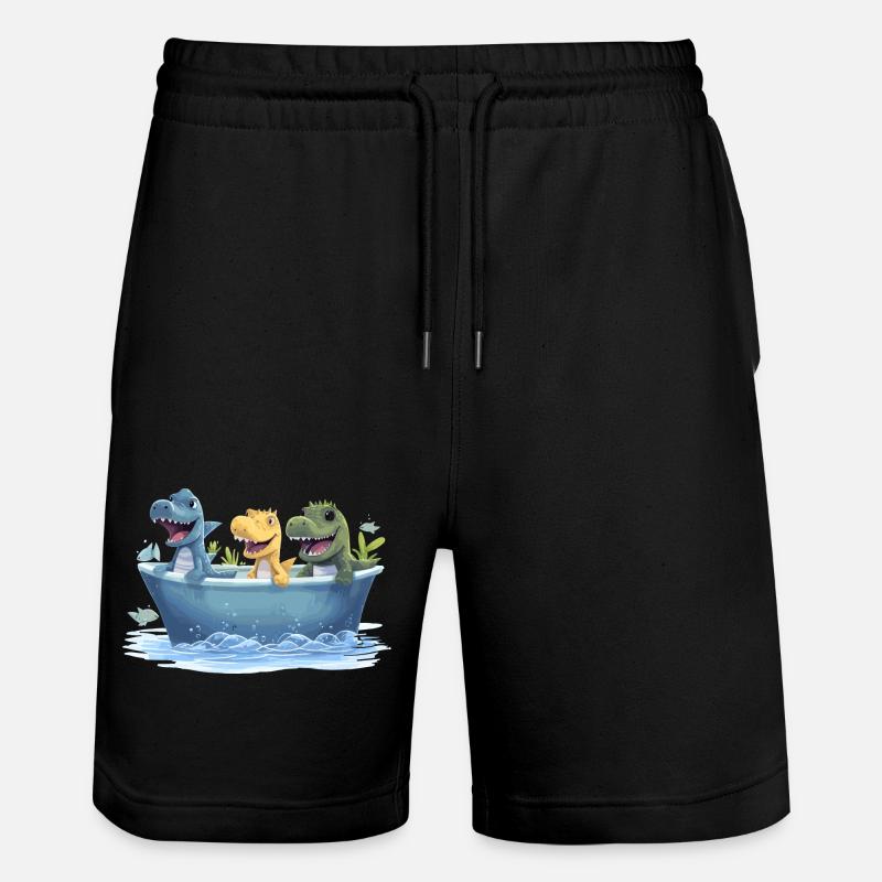 Dinos - Short de jogging bio TRAINER Stanley/Stella unisexe - noir