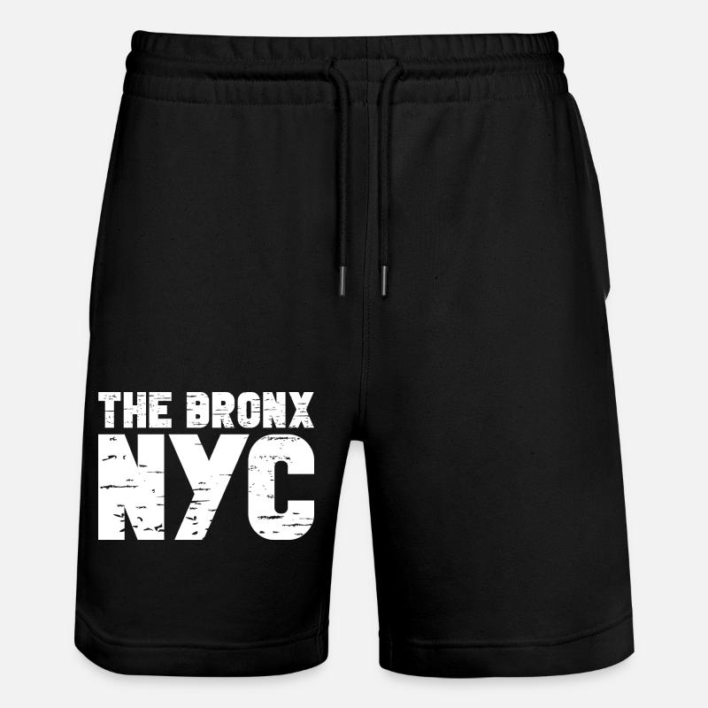 Le Bronx - Short de jogging bio TRAINER Stanley/Stella unisexe - noir