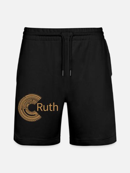 Für Ruth - Stanley/Stella Unisex Bio Joggingshorts Trainer  - Schwarz
