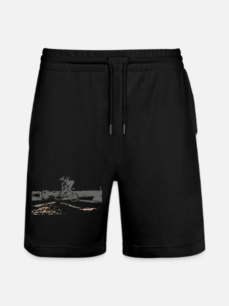 bmx - Short de jogging bio TRAINER Stanley/Stella unisexe - noir