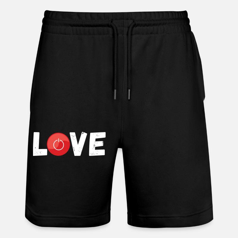 Amour éteint - Short de jogging bio TRAINER Stanley/Stella unisexe - noir