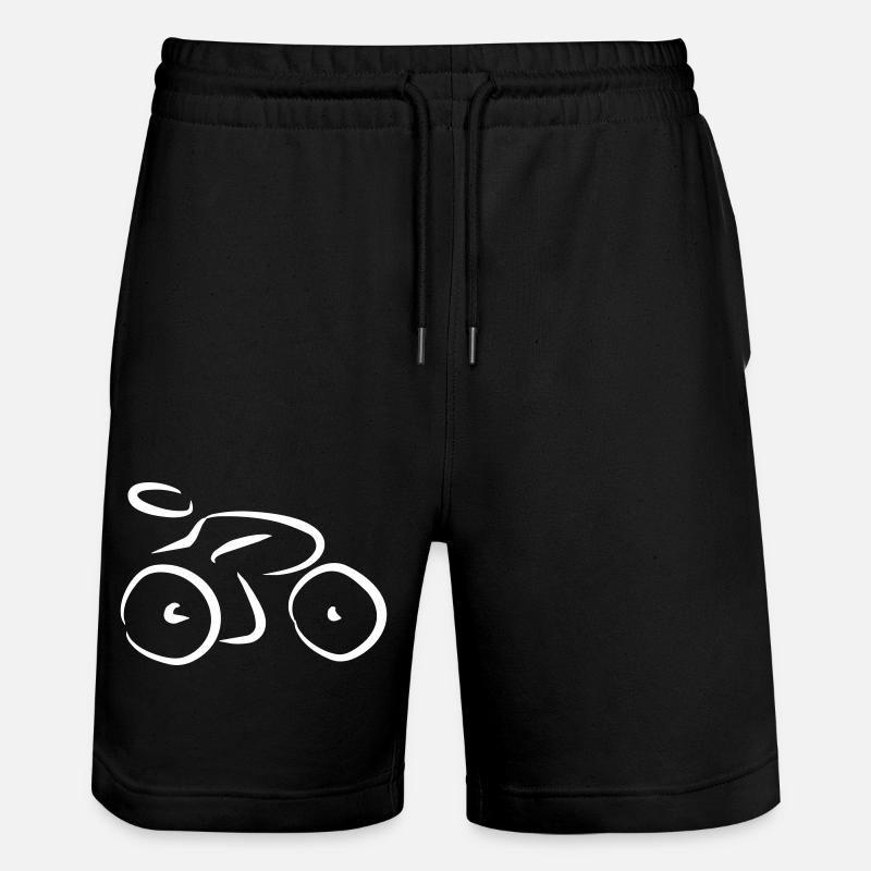 Bicyclette - Short de jogging bio TRAINER Stanley/Stella unisexe - noir