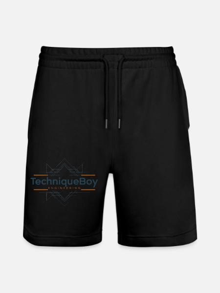 Technik - Stanley/Stella Unisex Bio Joggingshorts Trainer  - Schwarz