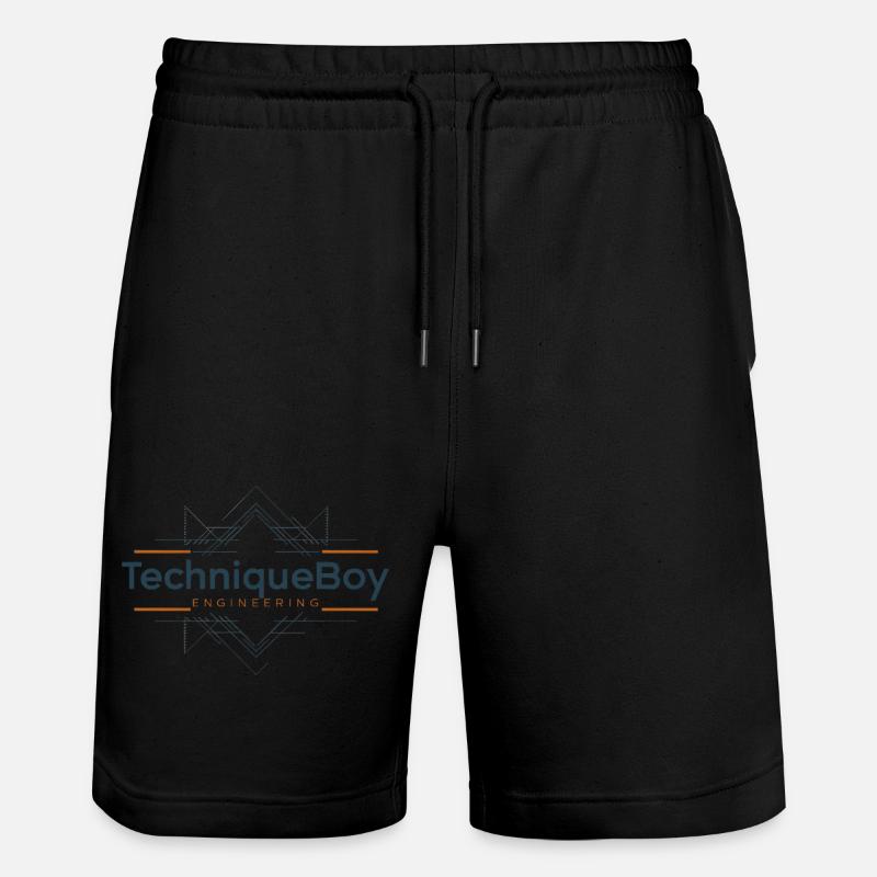 Technik - Stanley/Stella Unisex Bio Joggingshorts Trainer  - Schwarz