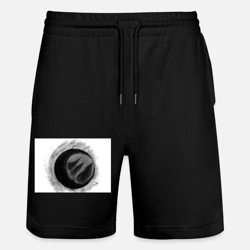 Letzte Finsternis - Stanley/Stella Unisex Bio Joggingshorts Trainer  - Schwarz