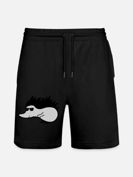 hérisson cool - Short de jogging bio TRAINER Stanley/Stella unisexe - noir