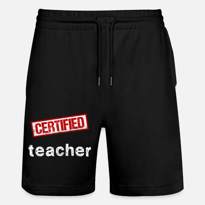 Enseignant - Short de jogging bio TRAINER Stanley/Stella unisexe - noir