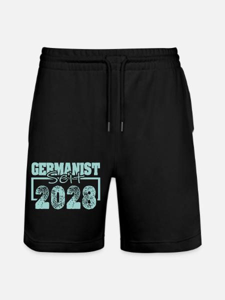 Berufung 2028 - Stanley/Stella Unisex Bio Joggingshorts Trainer - Schwarz