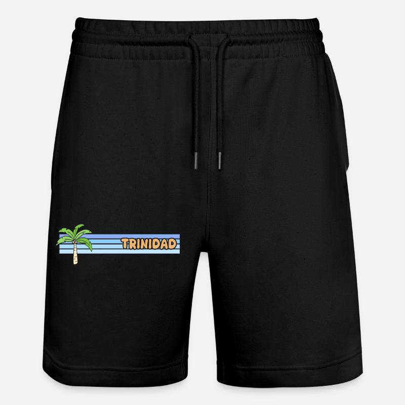 Vacances Trinidad - Short de jogging bio TRAINER Stanley/Stella unisexe - noir