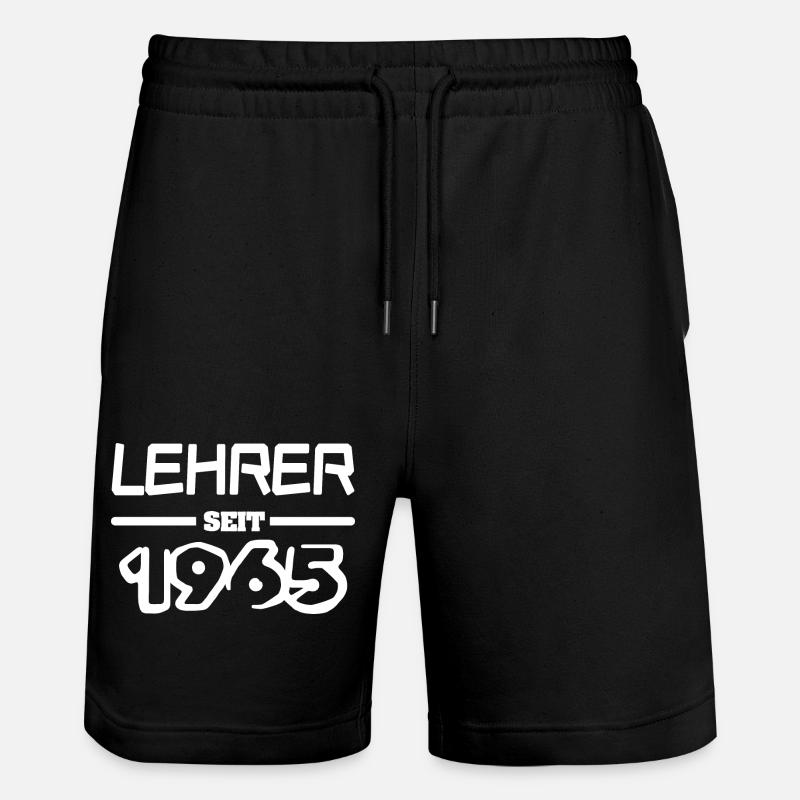 1965 - Short de jogging bio TRAINER Stanley/Stella unisexe - noir