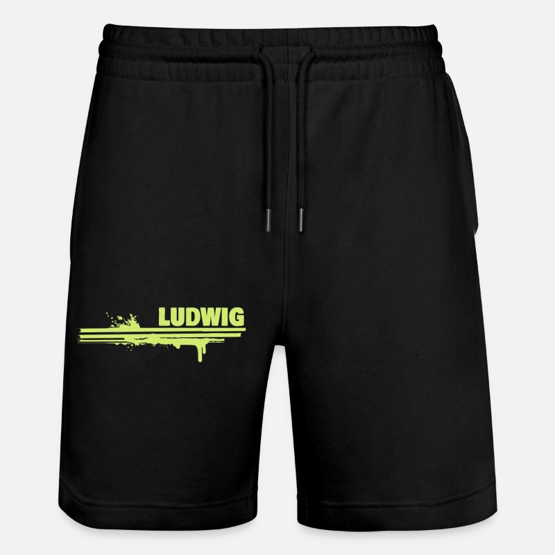 Cadeau pour Ludwig - Short de jogging bio TRAINER Stanley/Stella unisexe - noir