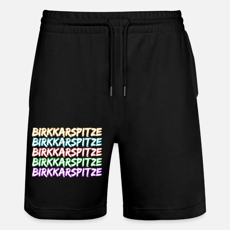 Escalade de la Birkkarspitze - Short de jogging bio TRAINER Stanley/Stella unisexe - noir
