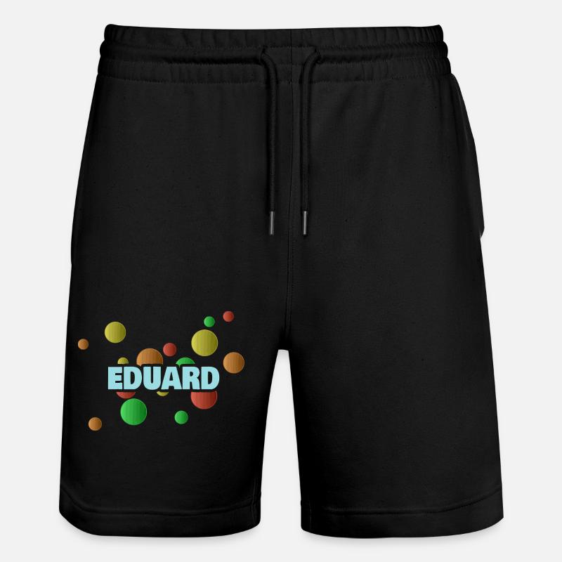 Eduard - Short de jogging bio TRAINER Stanley/Stella unisexe - noir