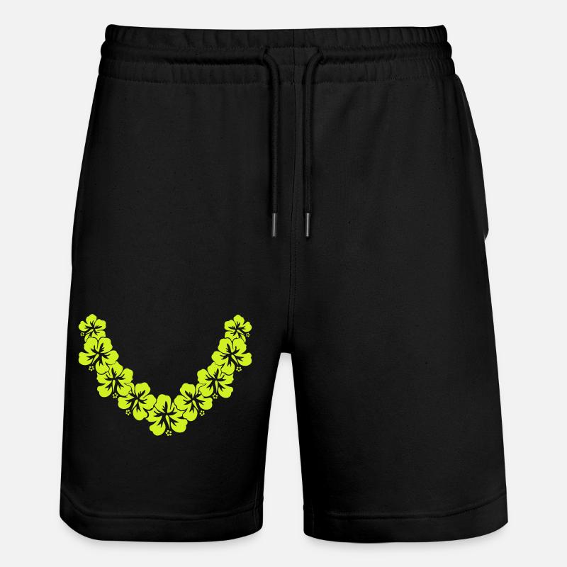 Collier Fleur - Short de jogging bio TRAINER Stanley/Stella unisexe - noir