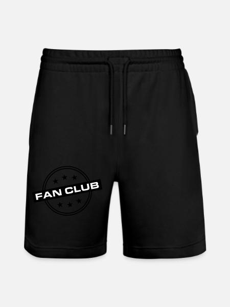 Fan Club - Stanley/Stella Trainer Unisex Organic Jogging Shorts - black