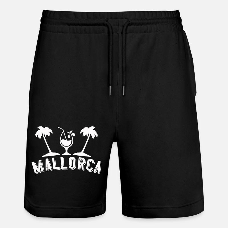 mallorca 1 - Stanley/Stella Unisex Bio Joggingshorts Trainer  - Schwarz
