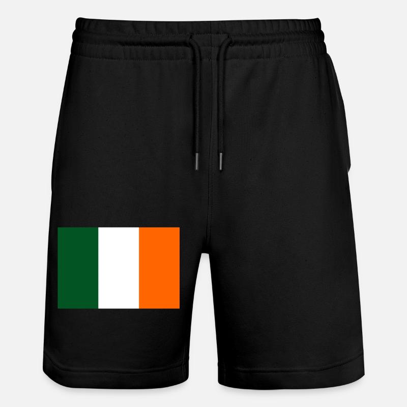 Drapeau de l’Irlande - Short de jogging bio TRAINER Stanley/Stella unisexe - noir