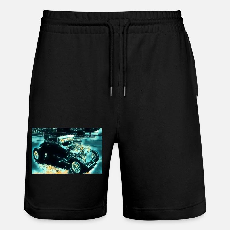 Auto - Stanley/Stella Unisex Bio Joggingshorts Trainer  - Schwarz