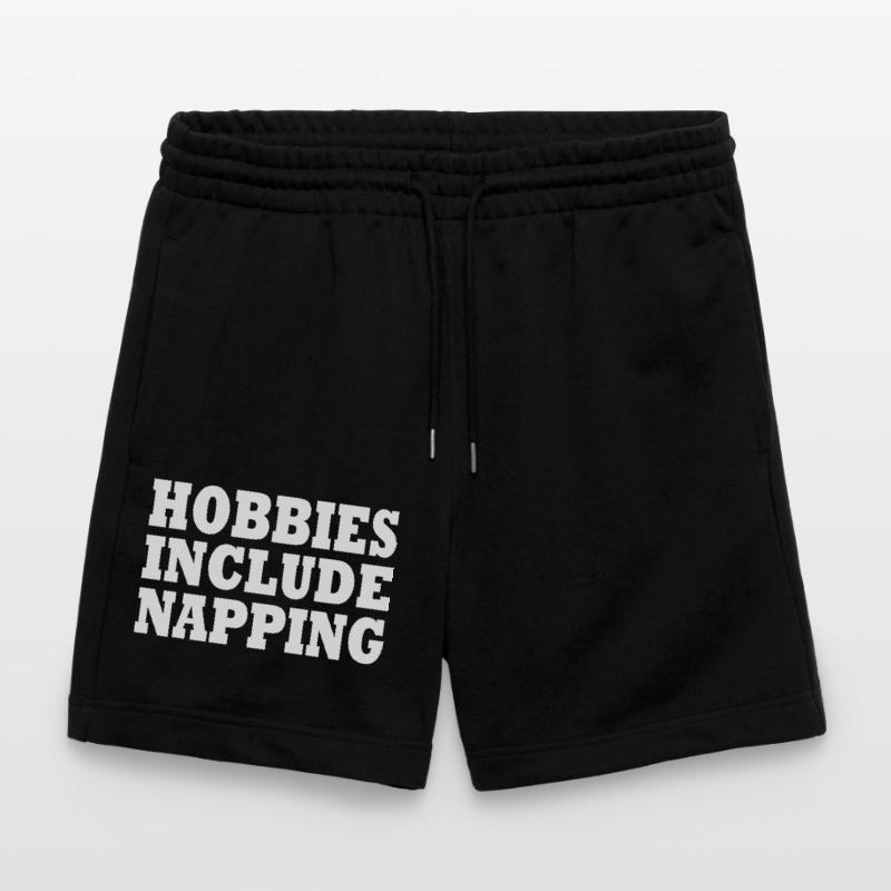 Hobbies include napping Stanley/Stella Unisex Bio Joggingshorts Trainer 