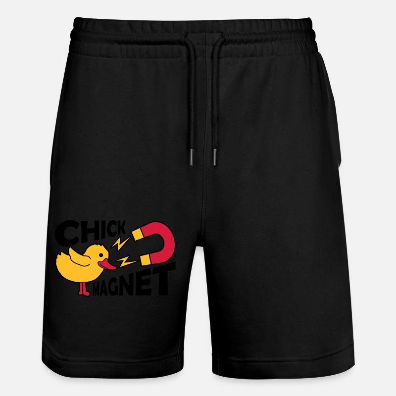 Casanova Chick Magnet Womanizer - Short de jogging bio TRAINER Stanley/Stella unisexe - noir