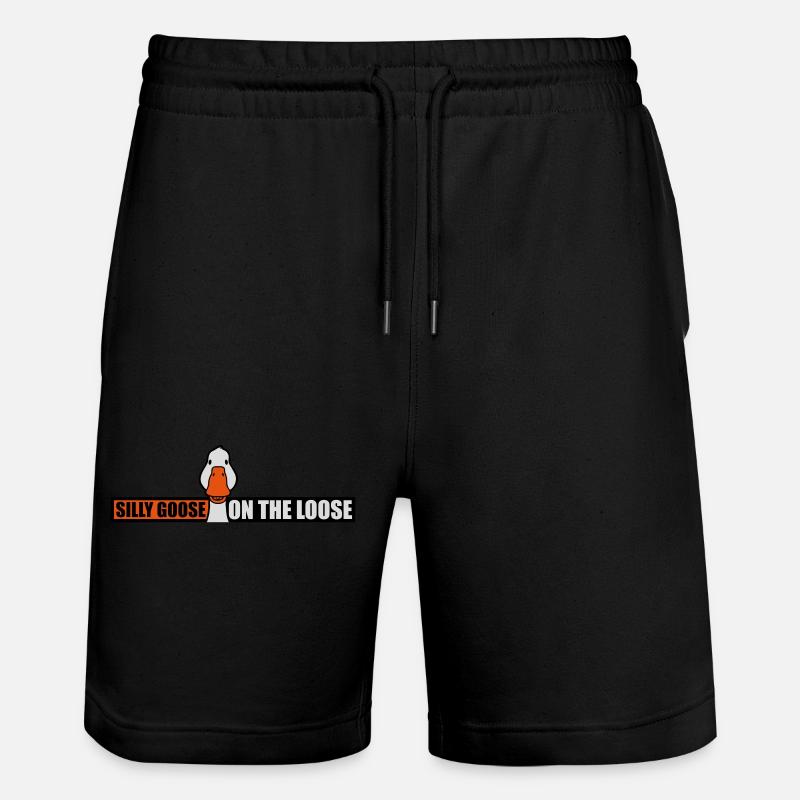 oie en liberté - Short de jogging bio TRAINER Stanley/Stella unisexe - noir
