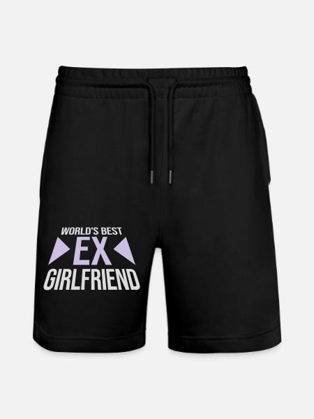 World's Best Ex Girlfriend - Stanley/Stella Trainer Unisex Organic Jogging Shorts - black