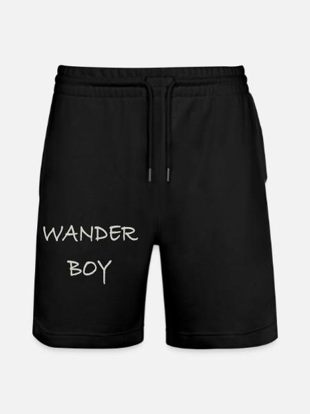 Garçon errant - Short de jogging bio TRAINER Stanley/Stella unisexe - noir