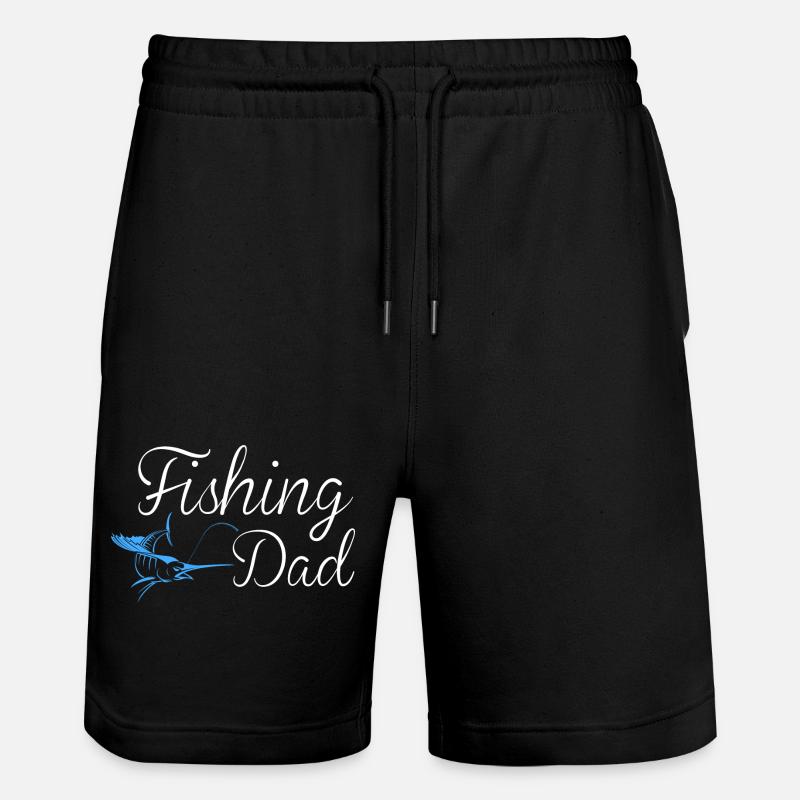 PAPA DE PÊCHE - Short de jogging bio TRAINER Stanley/Stella unisexe - noir