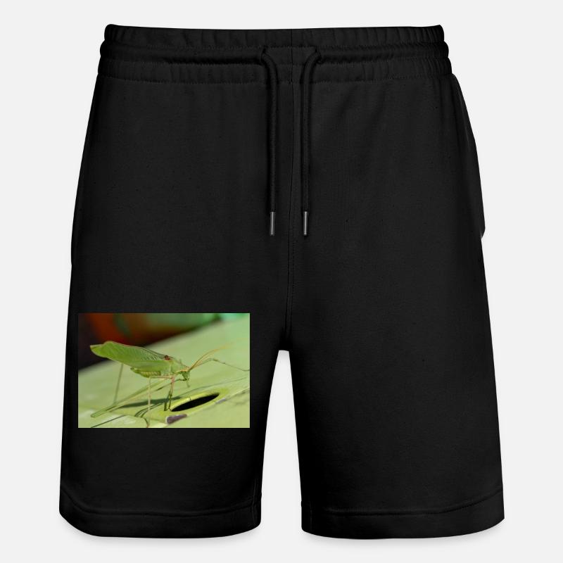 Grillon de Krauss Isophya kraussii - Short de jogging bio TRAINER Stanley/Stella unisexe - noir