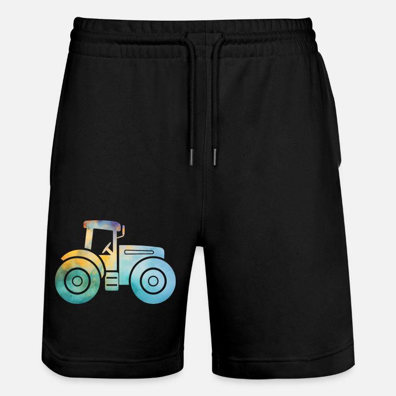 tracteur - Short de jogging bio TRAINER Stanley/Stella unisexe - noir