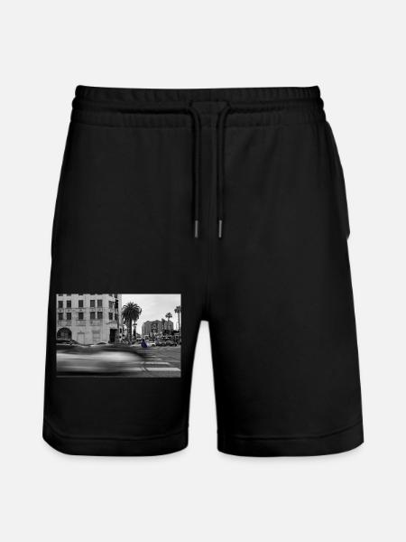 Hollywood Boulevard - Stanley/Stella Trainer Unisex Organic Jogging Shorts - black