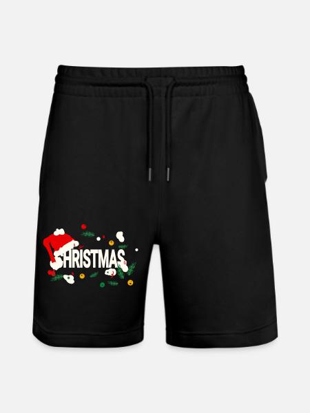Noël - Short de jogging bio TRAINER Stanley/Stella unisexe - noir