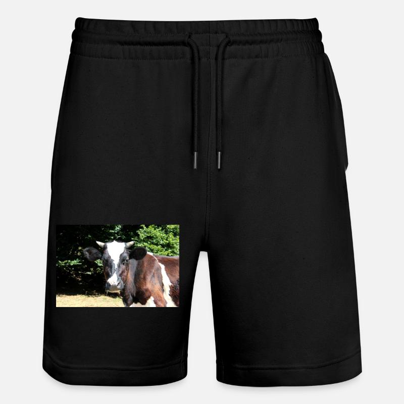 Affiche de vache - Short de jogging bio TRAINER Stanley/Stella unisexe - noir