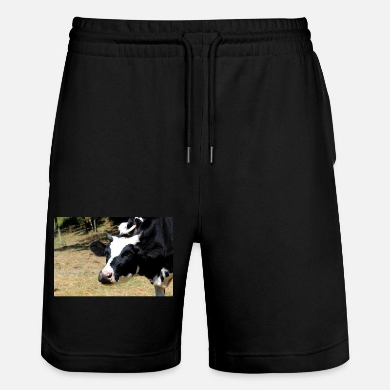 Affiche de vache - Short de jogging bio TRAINER Stanley/Stella unisexe - noir