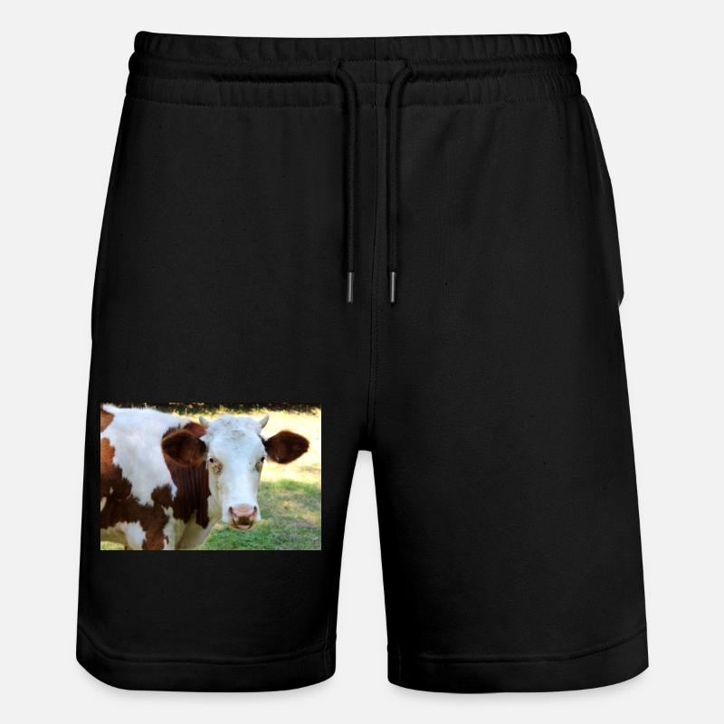 Affiche de vache - Short de jogging bio TRAINER Stanley/Stella unisexe - noir
