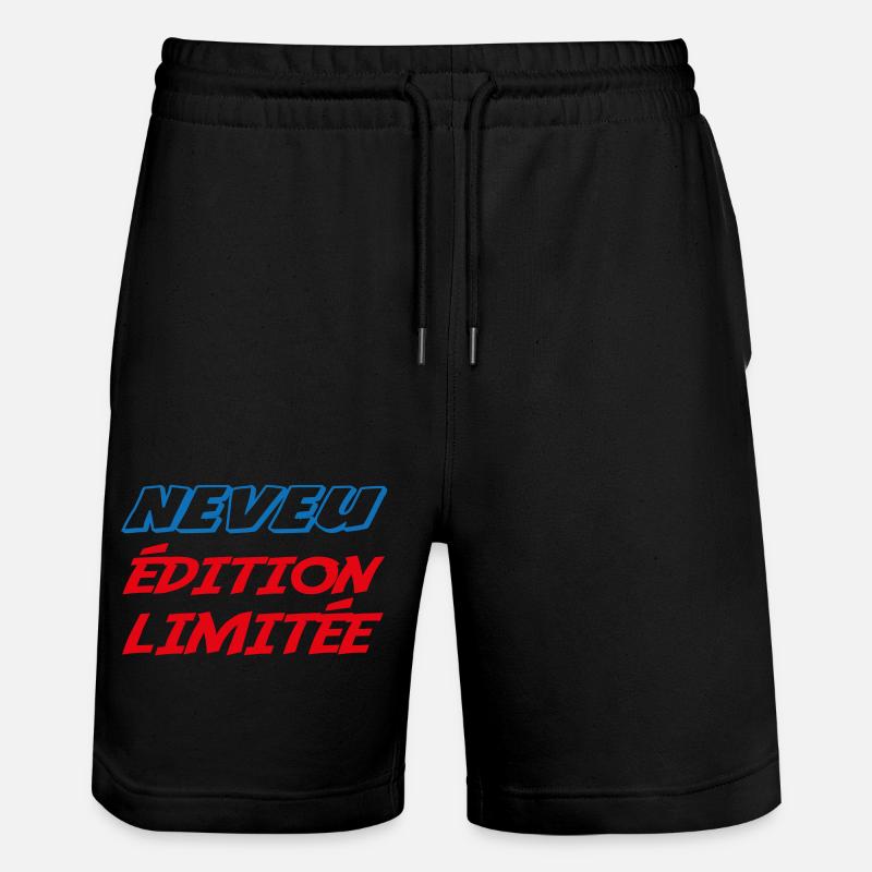 NEVEU édition limitée - Short de jogging bio TRAINER Stanley/Stella unisexe - noir
