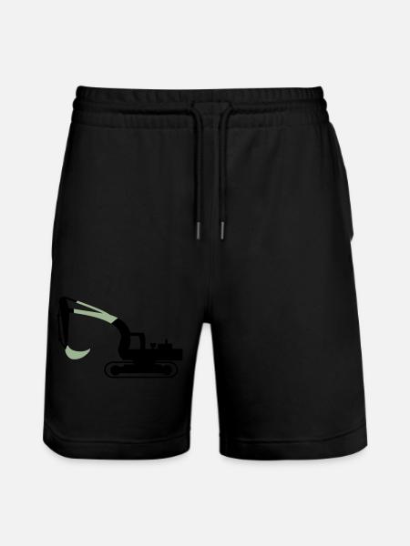 bagger - Stanley/Stella Unisex Bio Joggingshorts Trainer - Schwarz