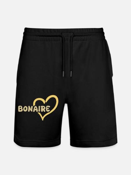 Bonaire Bonaire - Stanley/Stella Trainer Unisex Organic Jogging Shorts - black