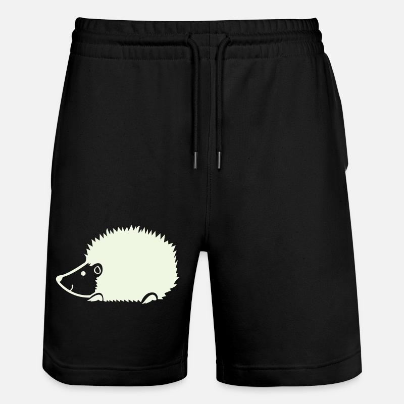 igel - Stanley/Stella Unisex Bio Joggingshorts Trainer  - Schwarz
