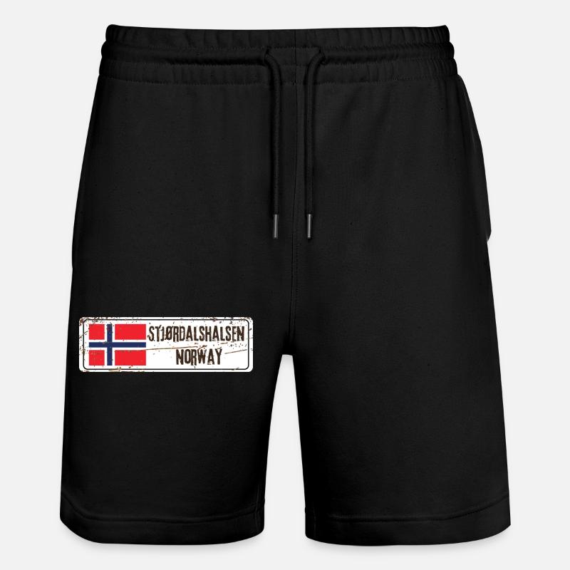 Stjordalshalsen, Norvège - Short de jogging bio TRAINER Stanley/Stella unisexe - noir